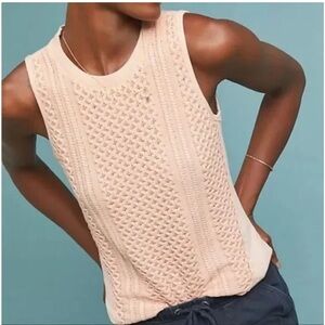 Anthropologie Saturday Sunday Provincial Sweater Tank
